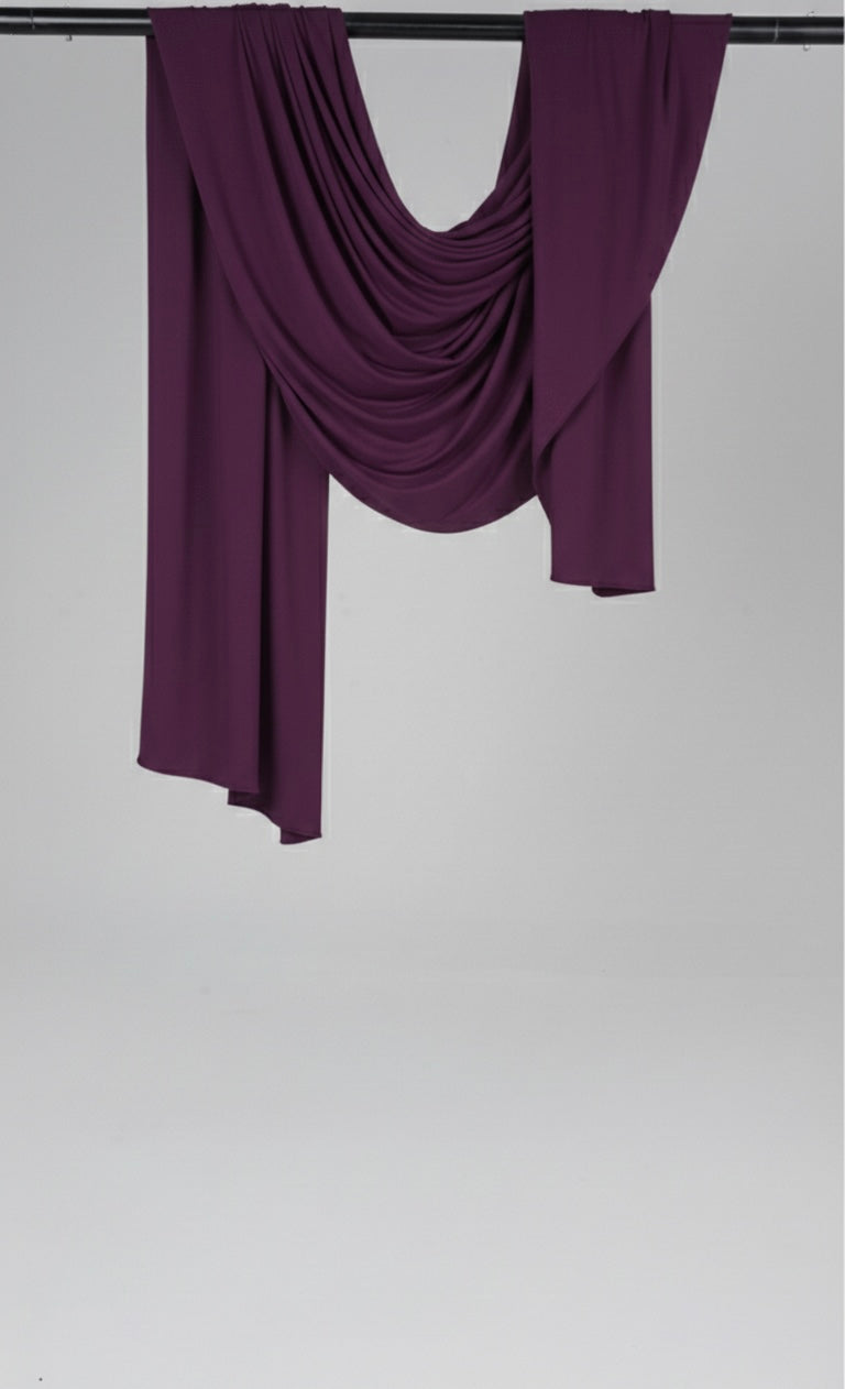 Maxi Hijab en Jersey Lycra